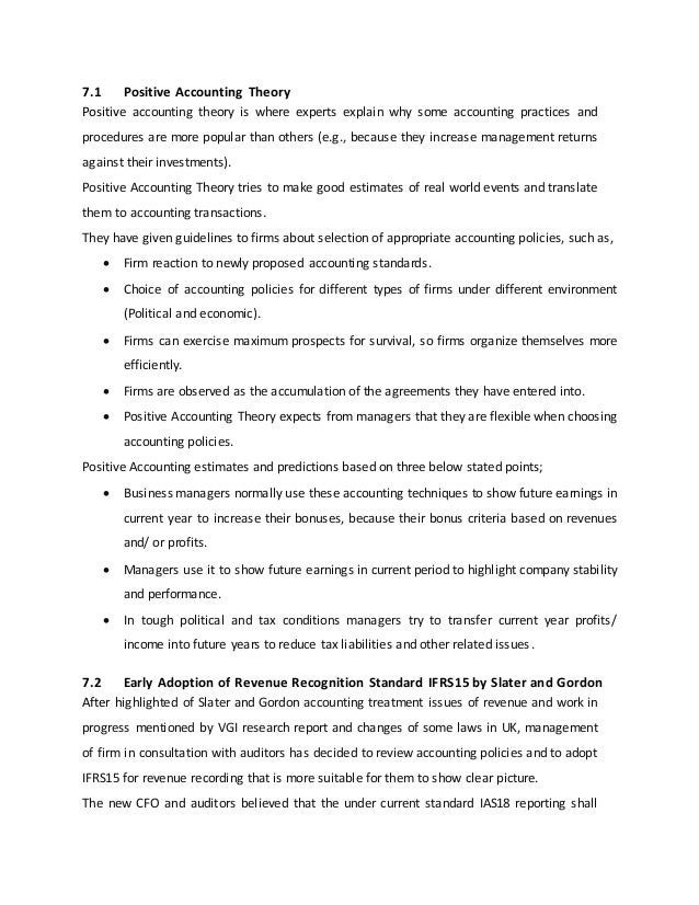 Essays on accounting theory and revenue recognition